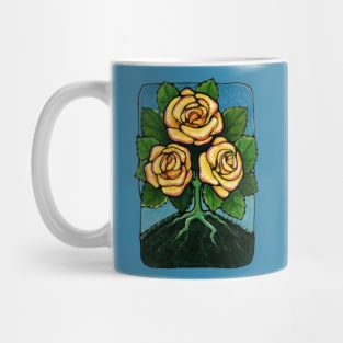 Three of Roses Mug